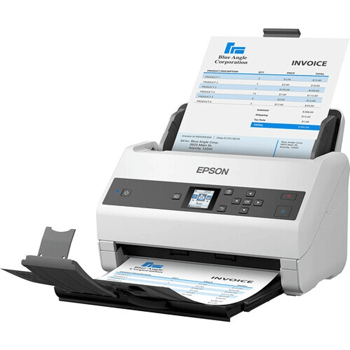 Escáner Epson WorkForce DS-970 Duplex 85ppm ADF 100 hojas 6