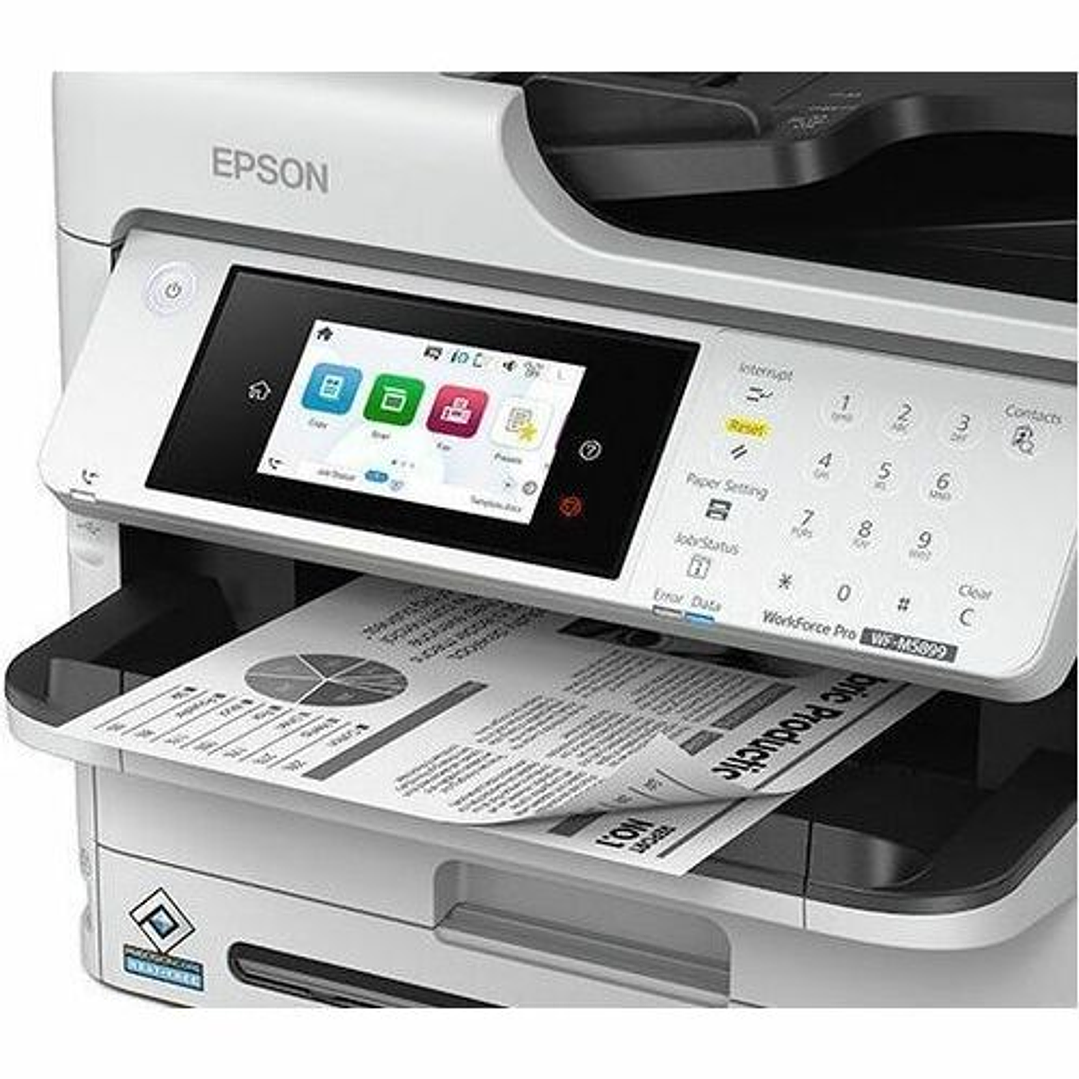Impresora Epson WorkForce Pro WF-M5899 Multifunción Monocromo 5