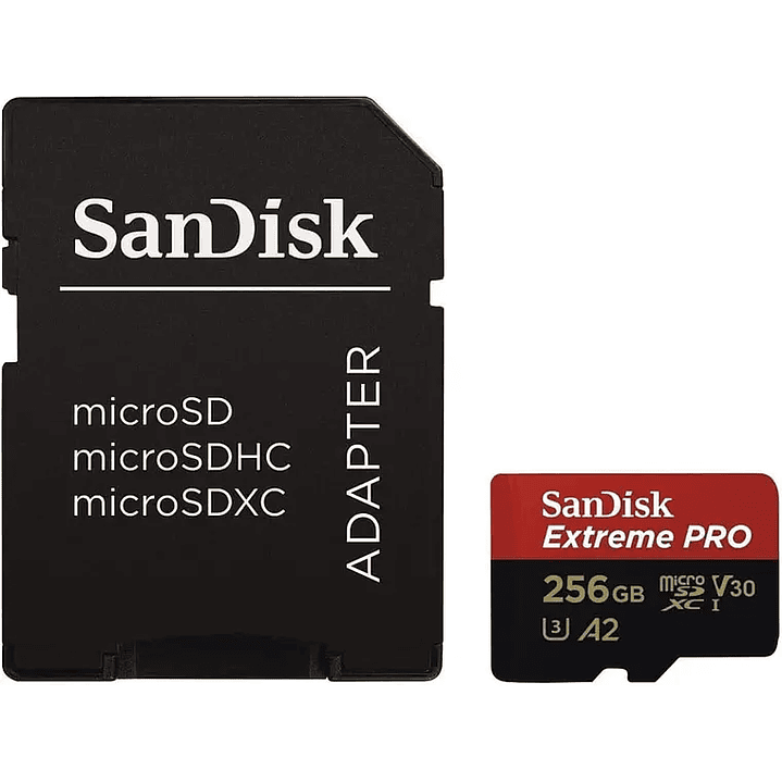 MicroSD SanDisk Extreme Pro 512GB U3 V30 A2 200MB/s 2