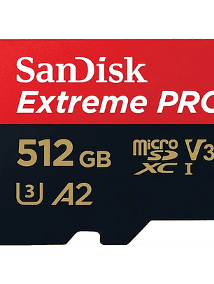 MicroSD SanDisk Extreme Pro 512GB U3 V30 A2 200MB/s