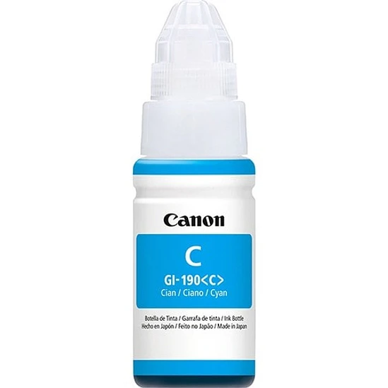 Tinta Canon GI-190 C Cian Original PIXMA G2100 G3100 1