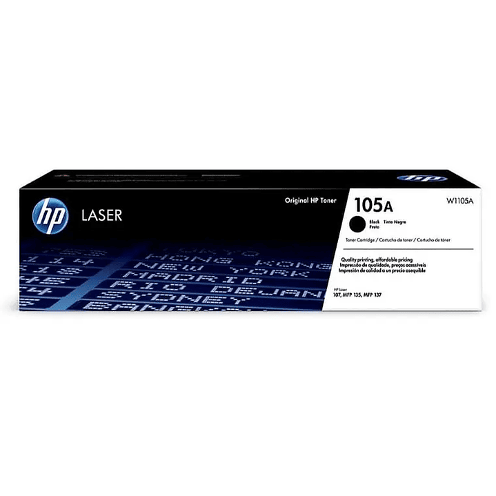 Toner HP 105A Negro Original LaserJet M107 MFP M135 1