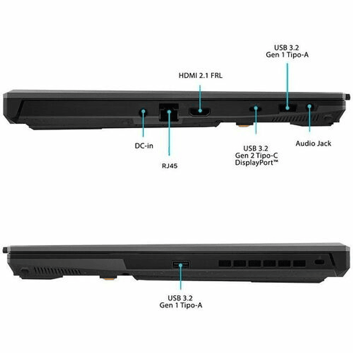 Notebook ASUS TUF F16 RTX 3050 16GB 144Hz Gaming 5