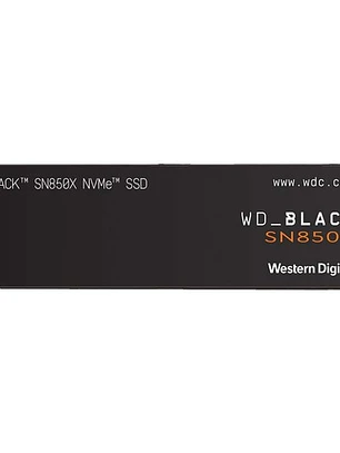 Unidad SSD WD Black SN850X 1TB NVMe PCIe 4.0 7300MB/s