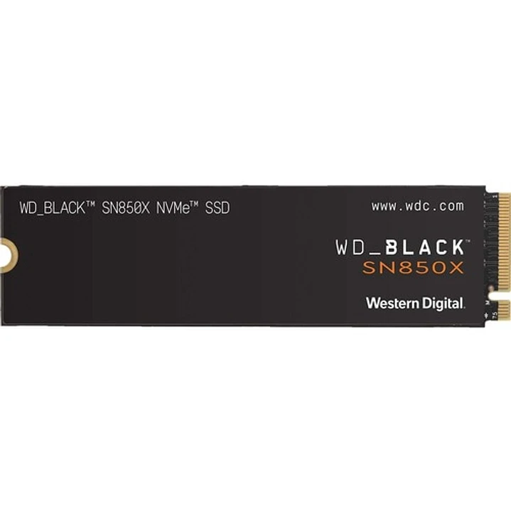 Unidad SSD WD Black SN850X 1TB NVMe PCIe 4.0 7300MB/s 1