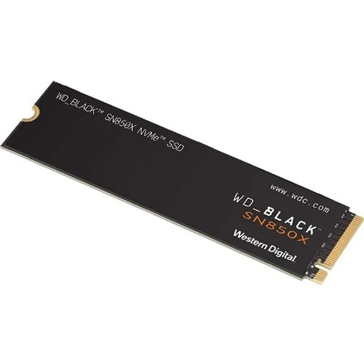 Unidad SSD WD Black SN850X 1TB NVMe PCIe 4.0 7300MB/s 2