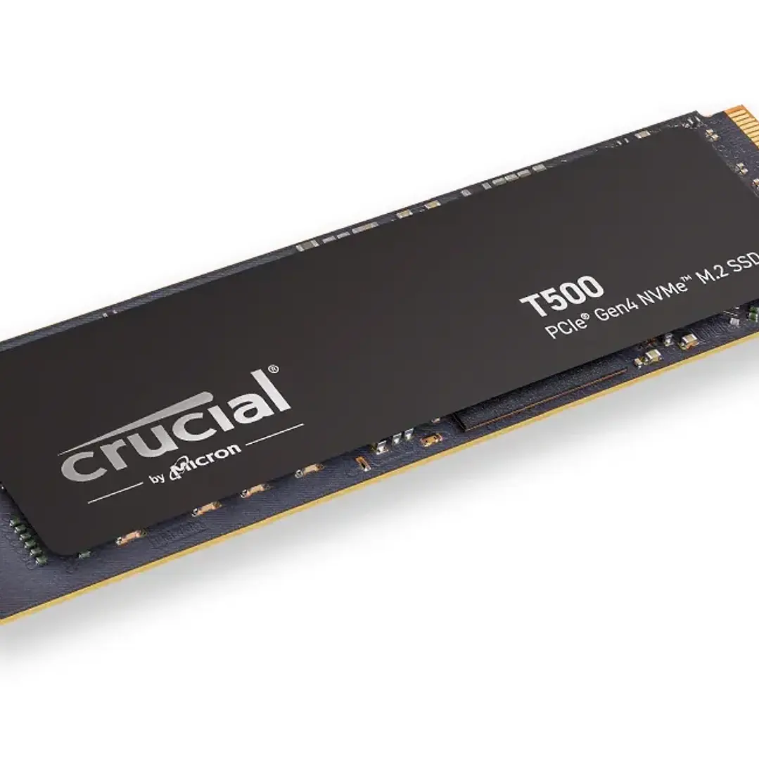 Unidad SSD Crucial T500 500GB NVMe PCIe 4.0 7200MB/s 2