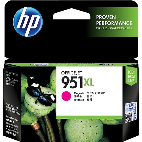 Tinta HP 951XL Magenta Original Alto Rendimiento