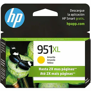 Tinta HP 951XL Amarillo Original Alto Rendimiento