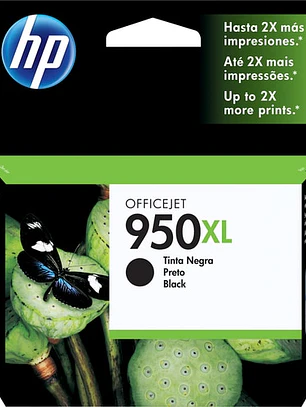 Tinta HP 950XL Negro Original Alto Rendimiento