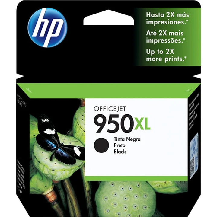 Tinta HP 950XL Negro Original Alto Rendimiento 1