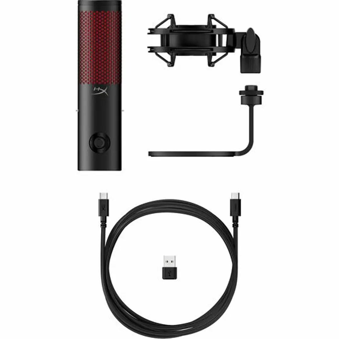 Micrófono HyperX QuadCast 2 USB Streaming Gaming 8