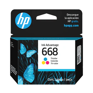 Tinta HP 668 Tricolor Original DeskJet Plus