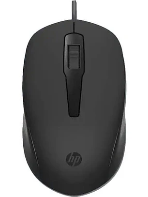 Mouse HP 150 USB Óptico 1600 DPI Negro