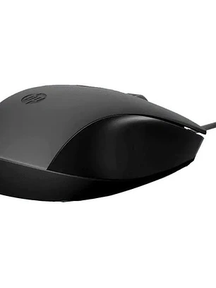 Mouse HP 150 USB Óptico 1600 DPI Negro