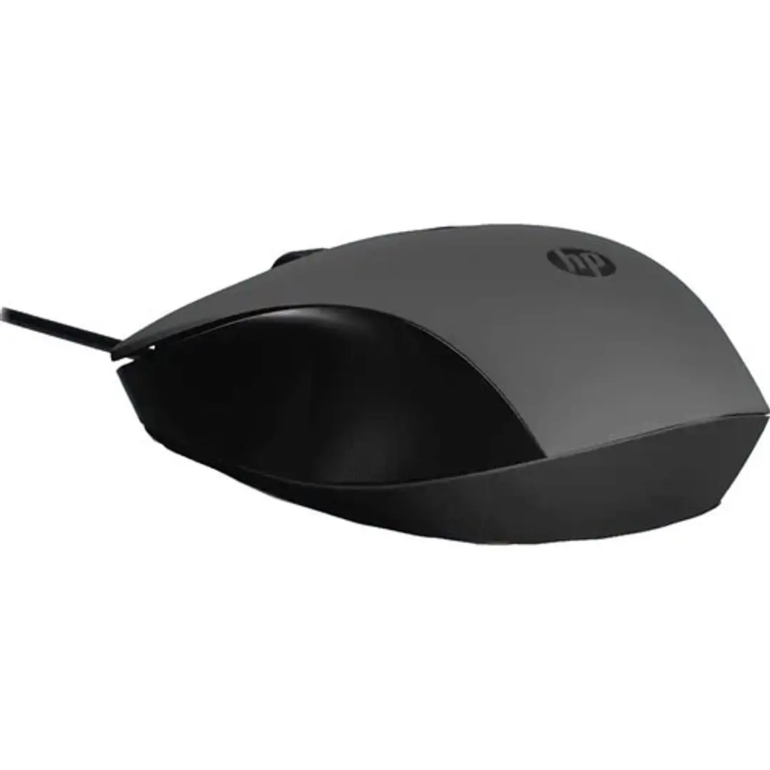 Mouse HP 150 USB Óptico 1600 DPI Negro 3