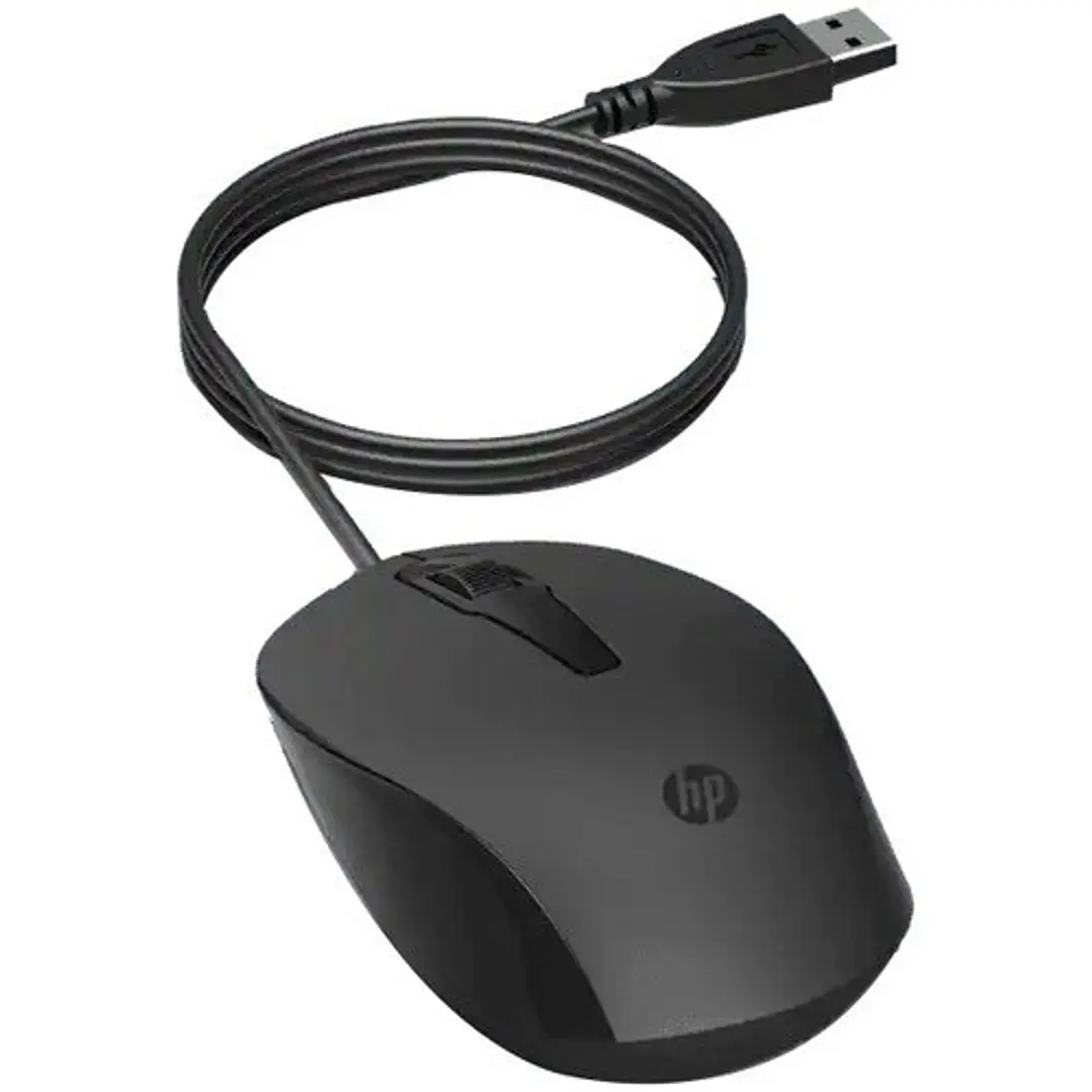 Mouse HP 150 USB Óptico 1600 DPI Negro 5