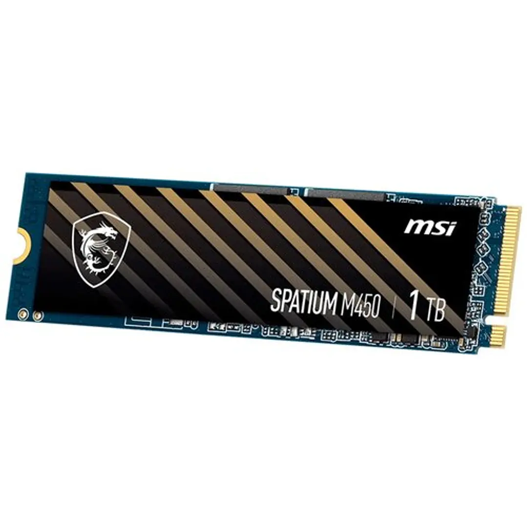 Unidad SSD MSI SPATIUM M450 1TB NVMe PCIe 4.0 M.2 1