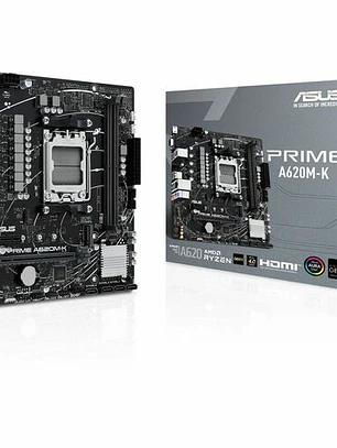 Placa Madre Asus Prime A620M-K AM5 DDR5 Micro ATX