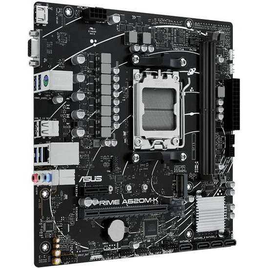 Placa Madre Asus Prime A620M-K AM5 DDR5 Micro ATX 4
