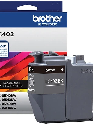 Cartucho Tinta Brother LC402BKS Negro Original