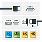 Cable USB-C a USB-C 1m + Adaptador USB-A StarTech 100W - Miniatura 2