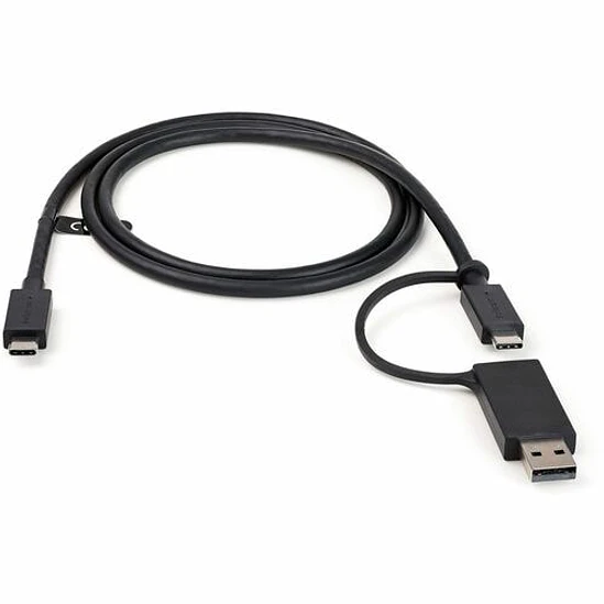 Cable USB-C a USB-C 1m + Adaptador USB-A StarTech 100W 3