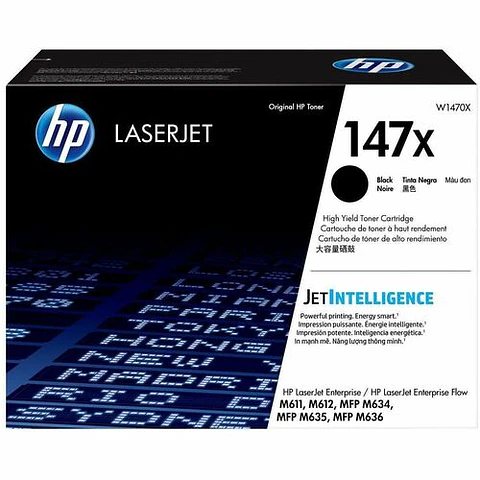 Toner HP 147X W1470X Negro Alto Rendimiento Original