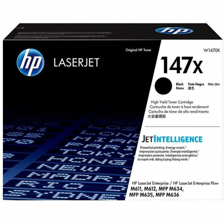 Toner HP 147X W1470X Negro Alto Rendimiento Original 1
