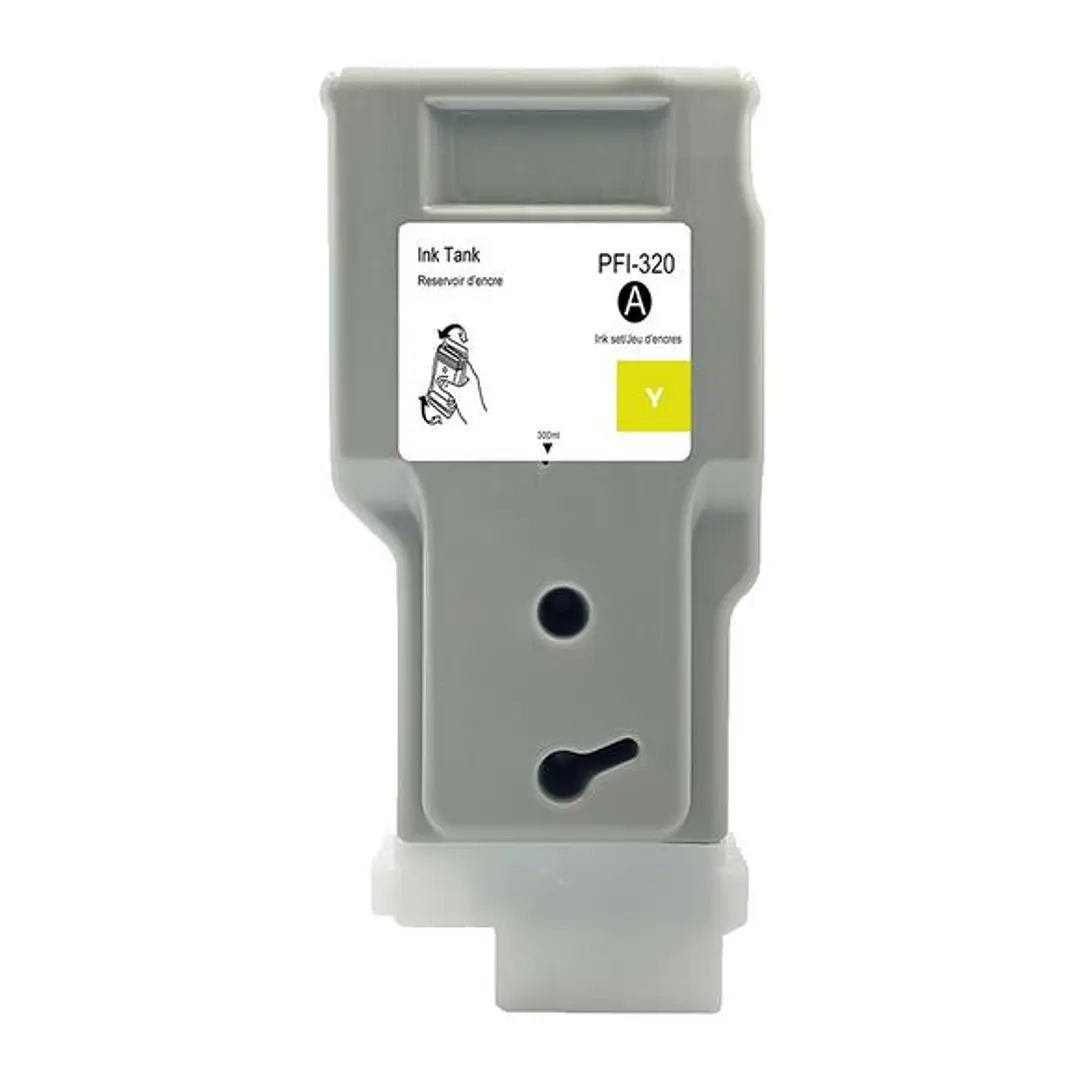 Cartucho Canon PFI-320Y Amarillo Original Plotter 1