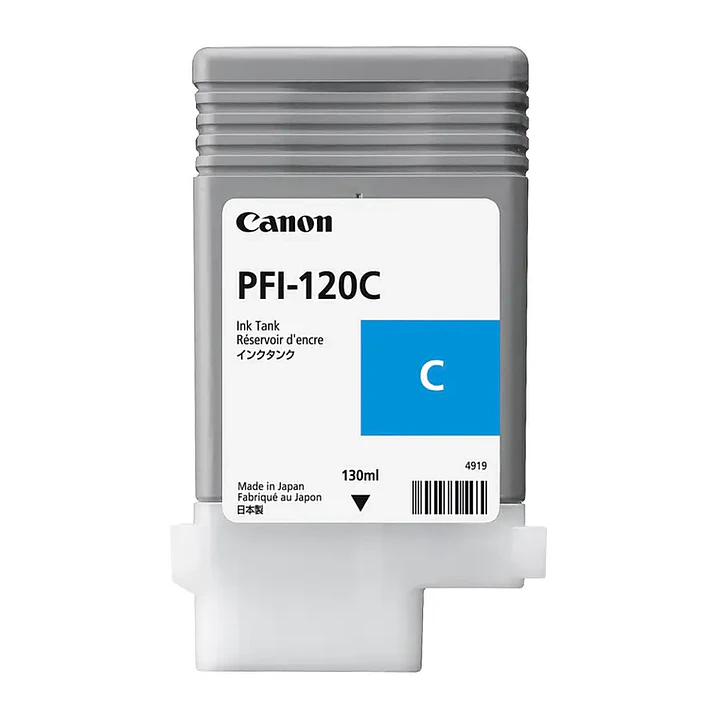 Cartucho Canon PFI-120C Cian Original Plotter 1