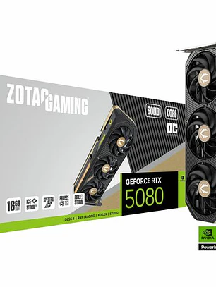 Tarjeta Gráfica Zotac RTX 5080 16GB GDDR7 Gaming
