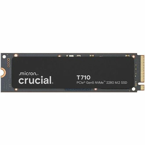 Unidad SSD Crucial T710 4TB NVMe PCIe 5.0 M.2 Ultra Rápido