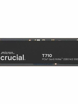 Unidad SSD Crucial T710 4TB NVMe PCIe 5.0 M.2 Ultra Rápido