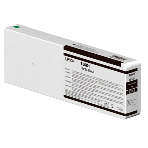 Cartucho Epson T55K100 Negro Foto 700ml UltraChrome
