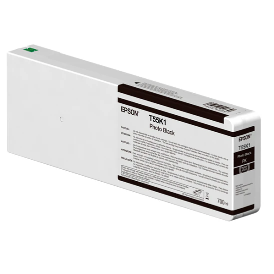 Cartucho Epson T55K100 Negro Foto 700ml UltraChrome 1