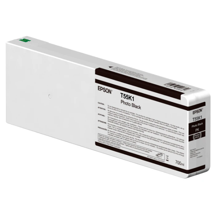 Cartucho Epson T55K100 Negro Foto 700ml UltraChrome 1