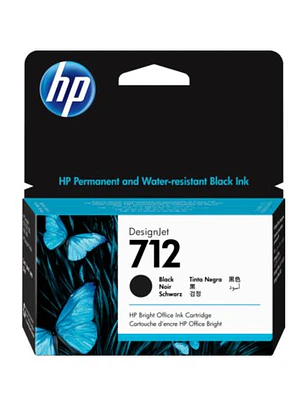 Cartucho de tinta HP 712  Negro Original