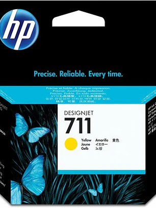 Tinta HP 711 29 ML amarillo