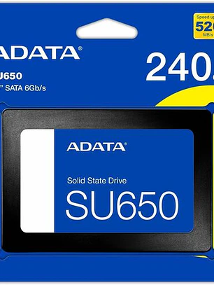 Unidad SSD Adata SU650 240GB 2.5