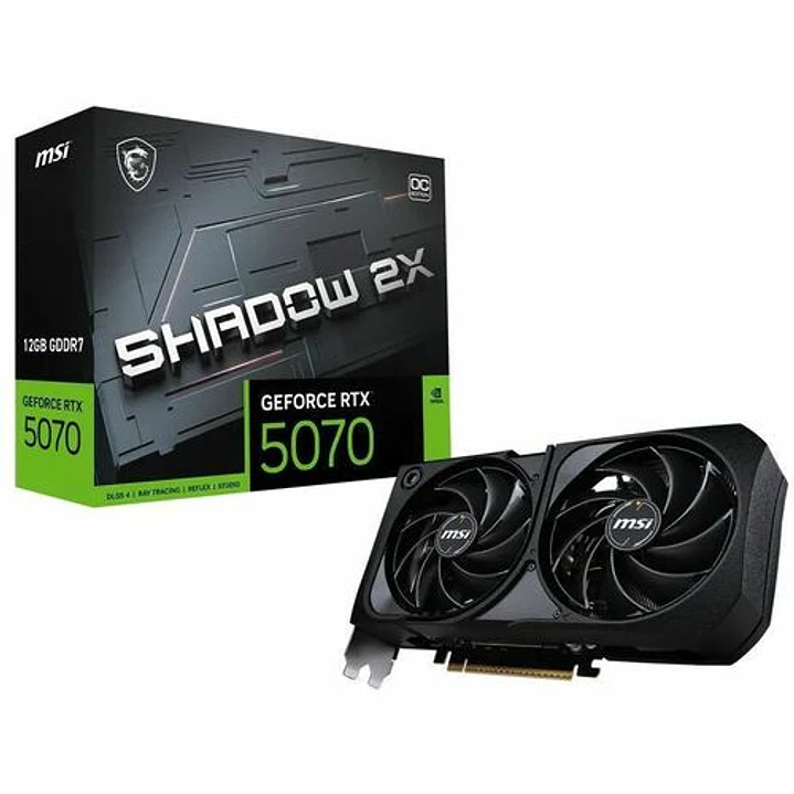 Tarjeta Gráfica MSI GeForce RTX 5070 12GB GDDR7 1