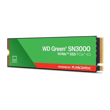 Unidad SSD WD Green SN3000 500GB NVMe M.2 1