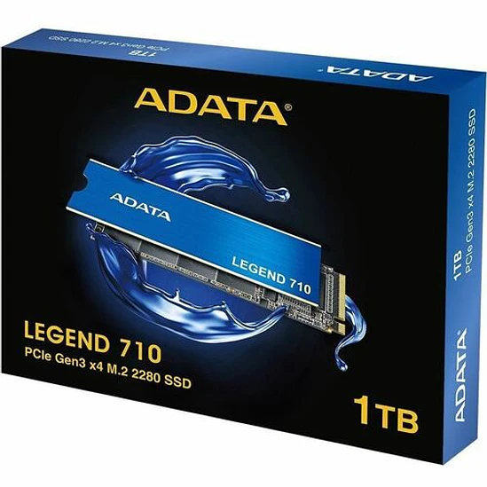 Unidad  SSD Adata LEGEND 710 1TB NVMe PCIe Gen3 x4 M.2 2280 5