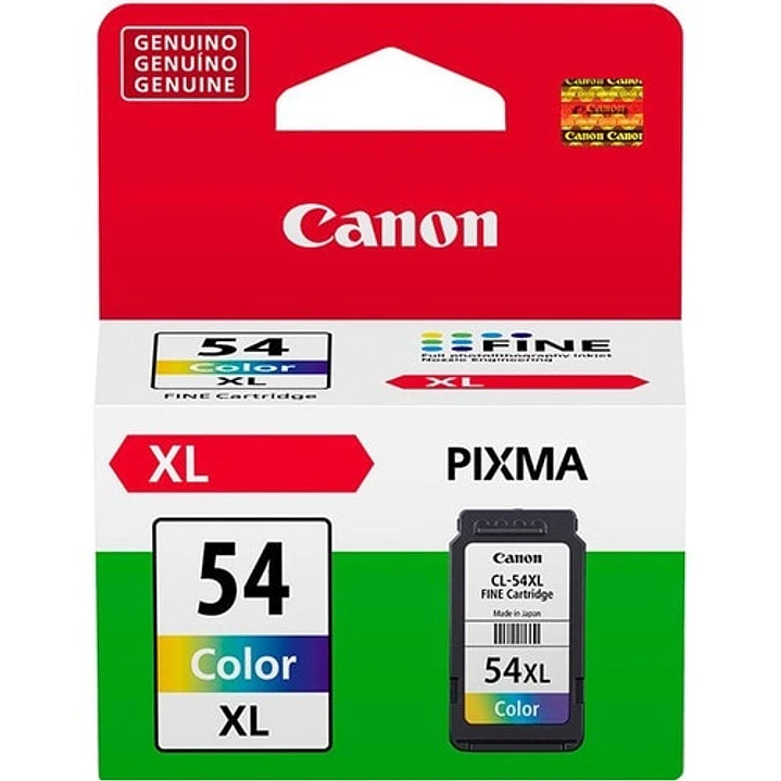Cartucho de Tinta Canon CL-54XL Tricolor Original 1