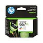 Cartucho de Tinta HP 667XL Tricolor Alto Rendimiento Original - Miniatura 1