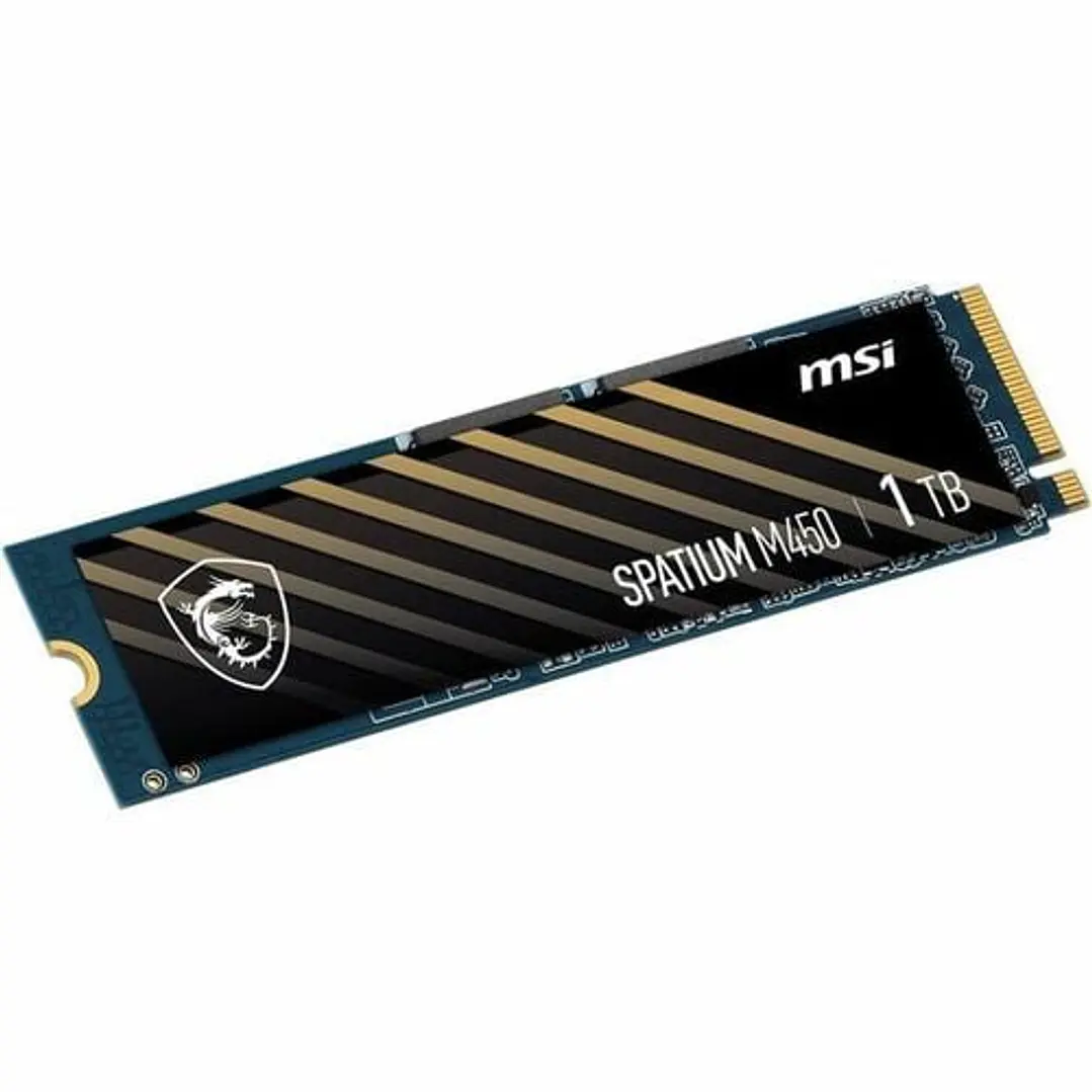Unidad SSD MSI SPATIUM M450 1TB NVMe PCIe 4.0 M.2 3