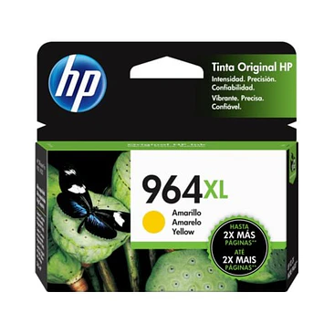 Cartucho de Tinta HP 964XL Amarillo Alto Rendimiento Original 1