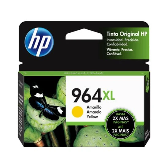 Cartucho de Tinta HP 964XL Amarillo Alto Rendimiento Original 1