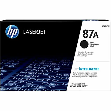 Cartucho de Tóner HP 87A Negro Original LaserJet 1