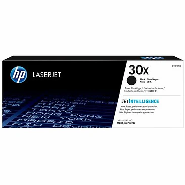 Cartucho de Tóner HP 30X CF230X Alto Rendimiento Original Negro 1
